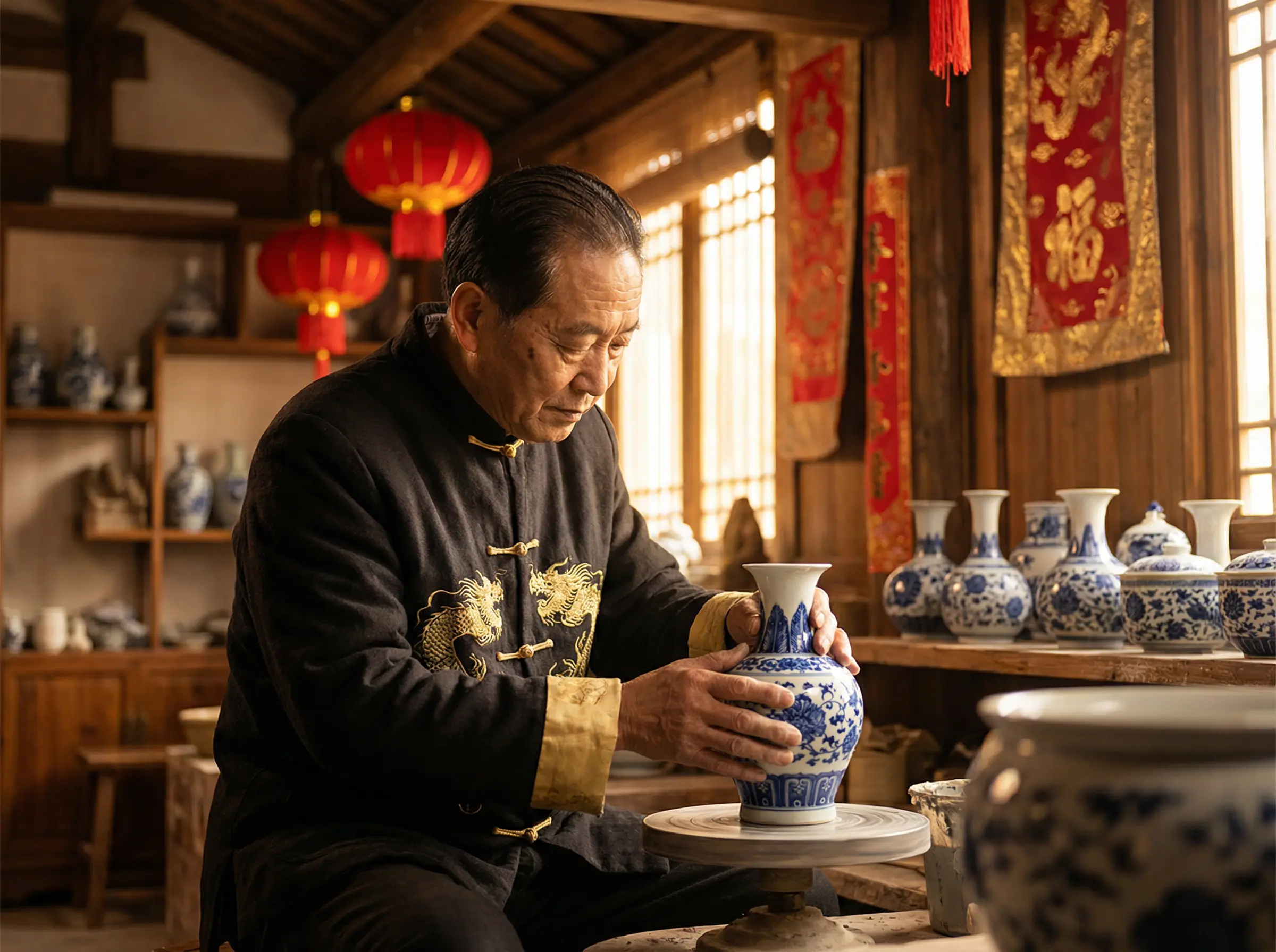 叔叔不约匿名聊天交友网页版 瓷器工艺视频封面